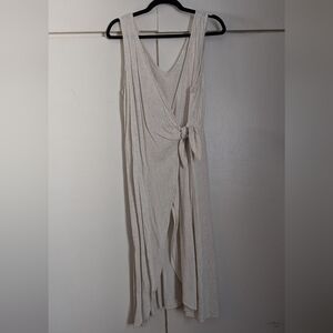 Bêcool Linen Wrap Dress